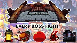 Enter the Gungeon  Every Boss Battle [upl. by Annaynek]