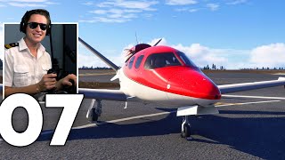 Buying My First Private Jet  MS Flight Simulator 2024 Career Mode  Part 7 [upl. by Aneerhs914]