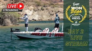 Day 2  2024 WON BASS Lake Mead Open [upl. by Aleyak625]