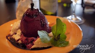 quotPair Thisquot Christmas Dessert w Wine Reduction Sauce [upl. by Yra]