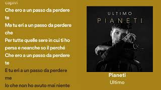 pianeti testo ultimo [upl. by Rehc]