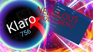 NEBULOUS MOD MENU HACK MASS  LVL HACK 1000000 MASS Agnosia [upl. by Elehcor]