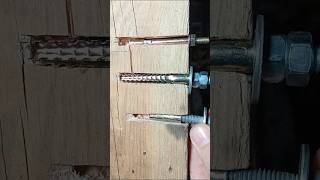 Anchor bolts operating principle Correct installation technique demonstration shorts diy anchor [upl. by Mathre]