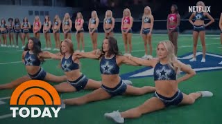 Dallas Cowboy cheerleaders give TODAY a glimpse into training [upl. by Augustine847]