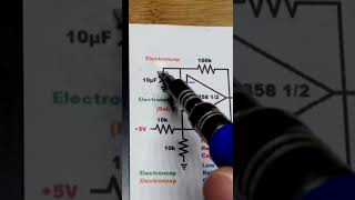 Schematic Op Amp Astable Multibrator electronics howto diy [upl. by Aicilet603]