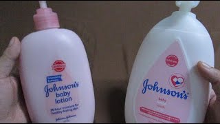 BEWARE OF FAKE JOHNSONS BABY LOTION [upl. by Leahcimrej70]