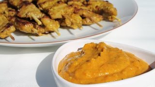 Satay Peanut Sauce  Morgane Recipes [upl. by Oly]