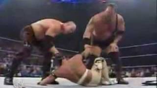 Batista helps Rey Mysterio Versus Kane AND Big Show [upl. by Annoyed]