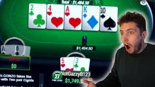 DESTROYING The 510 Cash Games on Pokerstars [upl. by Annette]