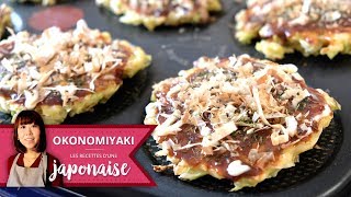 Recette Okonomiyaki  Les Recettes dune Japonaise  Cuisine Japon Facile Galette [upl. by Elletnahc654]