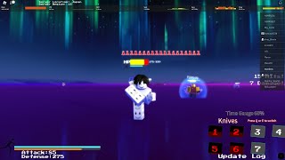 Roblox Soulshatters Sakuya combo ver2 60fps [upl. by Kaycee]