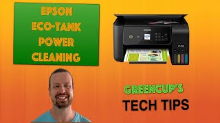 Tech Tips 1 Epson EcoTank Power Cleaning Procedure [upl. by Gilles]