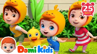 Animal Dance Song🕺🦆🐈️amp More  Animal Songs  Best Kids Songs and Nursery Rhymes  Domikids [upl. by Akiemaj545]