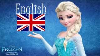 Frozen Let It Go Multilanguage Male Version [upl. by Canty]