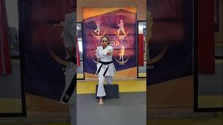 Karate kihon work on timing and movement🥋🙌short shorts tiktok karate karateexercise [upl. by Analah]