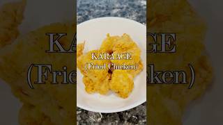 KARAAGE 唐揚げ  Fried Chicken cooking recipe japanesefood [upl. by Nauqad]