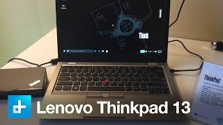 Lenovo Thinkpad 13 laptops  Hands on at CES 2016 [upl. by Spike703]