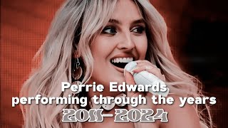 Perrie Edwards performing through the years  2011  2024 [upl. by Lurleen]