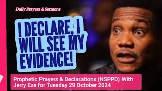 NSPPD Live Tuesday 29 October 2024  Jerry Eze Today Prophetic Prayers and Declarations [upl. by Eylatan920]