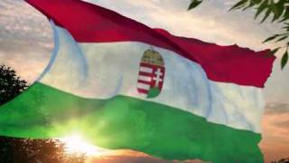 Hungarian anthem Isten áldd meg a Magyart Jó kedvvel bőséggel Nyújts feléje védő kart [upl. by Eatton]