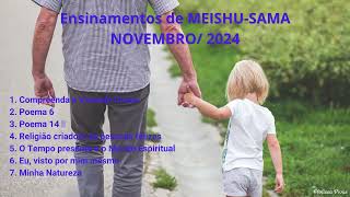 Áudio Ensinamentos de MeishuSama  Novembro 24 [upl. by Donell]