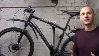 Review Btwin Rockrider 520 mountain bike from Decathlon [upl. by Klatt]