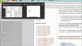Vistalizator Смена языка в Windows 7 и Vista [upl. by Yor]