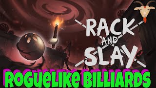 Roguelike Billiards Dungeon Crawler  Rack And Slay [upl. by Eniala621]