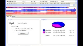 شرح برنامج الغاء تجزئة القرص صلب وتسريع الجهاز  Defraggler [upl. by Nnayecats]