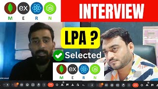 L2R2  Salary Negotiation  Exp 3 Years  MERN Stack Interview Question amp Answers  Interview Prep [upl. by Anitsugua]