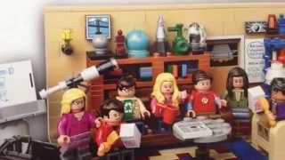 LEGO BIG BANG THEORY  Lego 21302  Lego Ideas 010 [upl. by Dilaw]