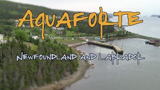 Drone Tour of Aquaforte Newfoundland and Labrador [upl. by Kaazi194]