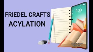 friedal craft acylation  heloarenes  electrophilic substitution reaction  chemistry 12thclass [upl. by Aihsoem]