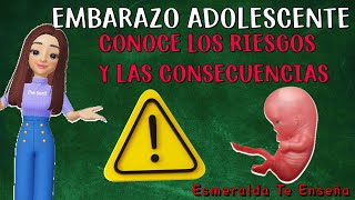 🛑Riesgos y Consecuencias del Embarazo Adolescente👶 [upl. by Akahs]