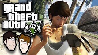 SuperMega Plays GTA V  FirstPerson Hammer [upl. by Nena]