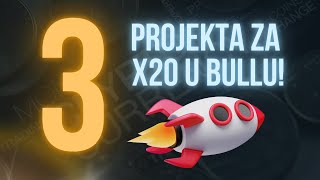 Tri projekta koje kupujem i holdam za 2025 🚀 [upl. by Erdnua]