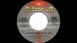 1977 HITS ARCHIVE Star Wars Theme  Cantina Band  Meco a 1 recordstereo 45 single version [upl. by Holmes]