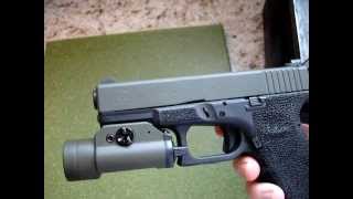 OD Green Cerakote on Glock 19 and Streamlight TLR1 [upl. by Irbmac]