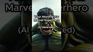 Your Month Your Marvel Superhero marvel avengers shortsvideos [upl. by Nerehs]