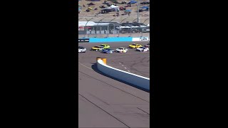 NASCAR pace car hits the sand barrels at Phoenix nascar [upl. by Connelley]