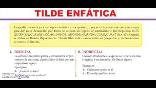 Tilde Enfática [upl. by Aan]