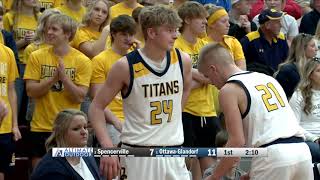 Spencerville vs OttawaGlandorf Boys Basketball District Final 342023 [upl. by Randolph]