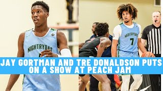 Jay Gortman Tre Donaldson amp Jahki Howard TURNS PEACH JAM UP  Nightrydas vs All Ohio [upl. by Drahcir]