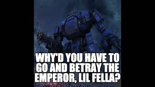 VILE SONS OF 1st Edition MAGNUS  Warhammer 40k Space Marine 2 meme dub [upl. by Kcirrek]