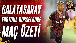 Galatasaray 2  5 Fortuna Düsseldorf  GENİŞ ÖZET  Hazırlık Maçı  15072024 [upl. by Lrad]