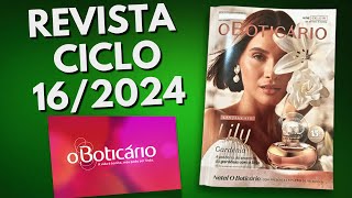 Revista O Boticário Ciclo 162024COMPLETA É MUITA PROMOÇÃO [upl. by Nathanoj79]