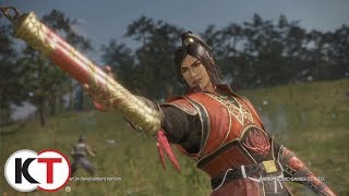 Dynasty Warriors 9  Ling Tong Character Highlight [upl. by Iahcedrom501]