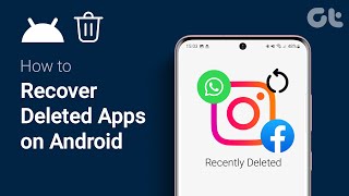 How to Recover Deleted Apps on Android  Manage Deleted Apps on Your Android Phone [upl. by Peg]