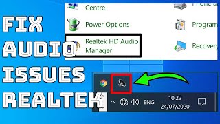 FIX Realtek HD Audio Manager Windows 10 not showing [upl. by Secnarf733]