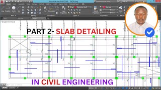 PART 2  SLAB DETAILING in Civil Engineering  Ekidel [upl. by Ahseenal]